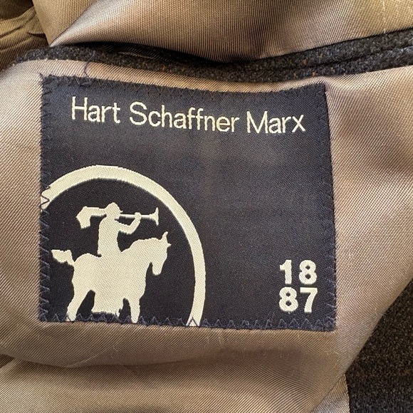 Hart Shaffner Marx Limited Edition Wool Blazer Sz 44R - Picture 8 of 9